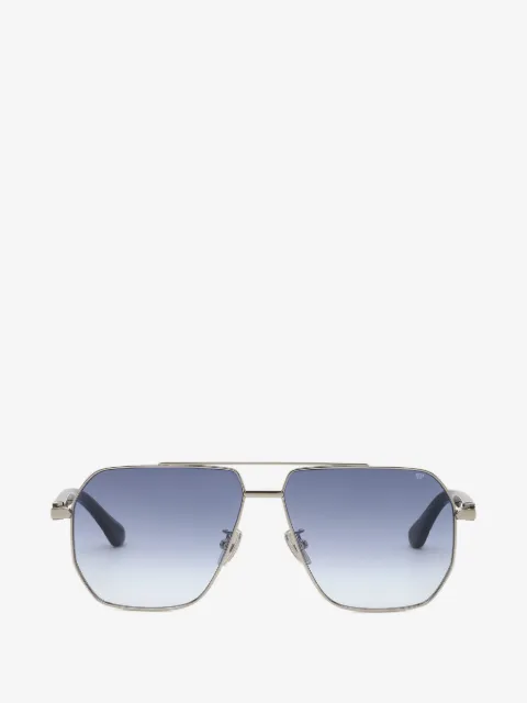 Philipp Plein Eyewear солнцезащитные очки в геометричной оправе