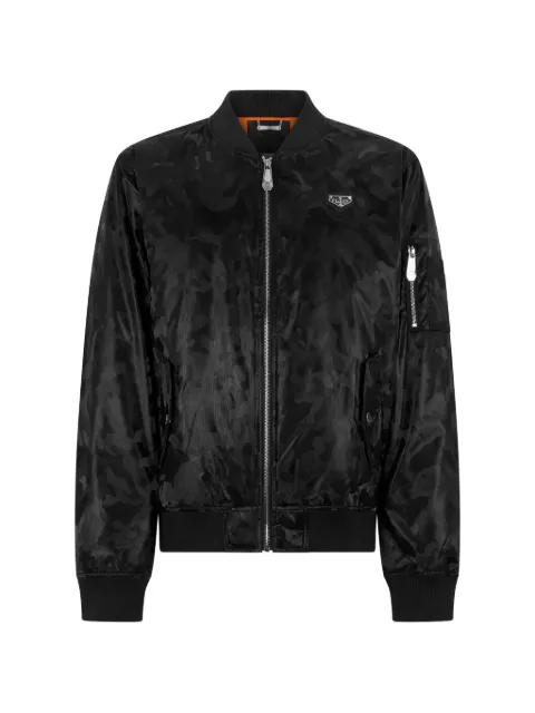 Philipp Plein nylon bomber camouflage