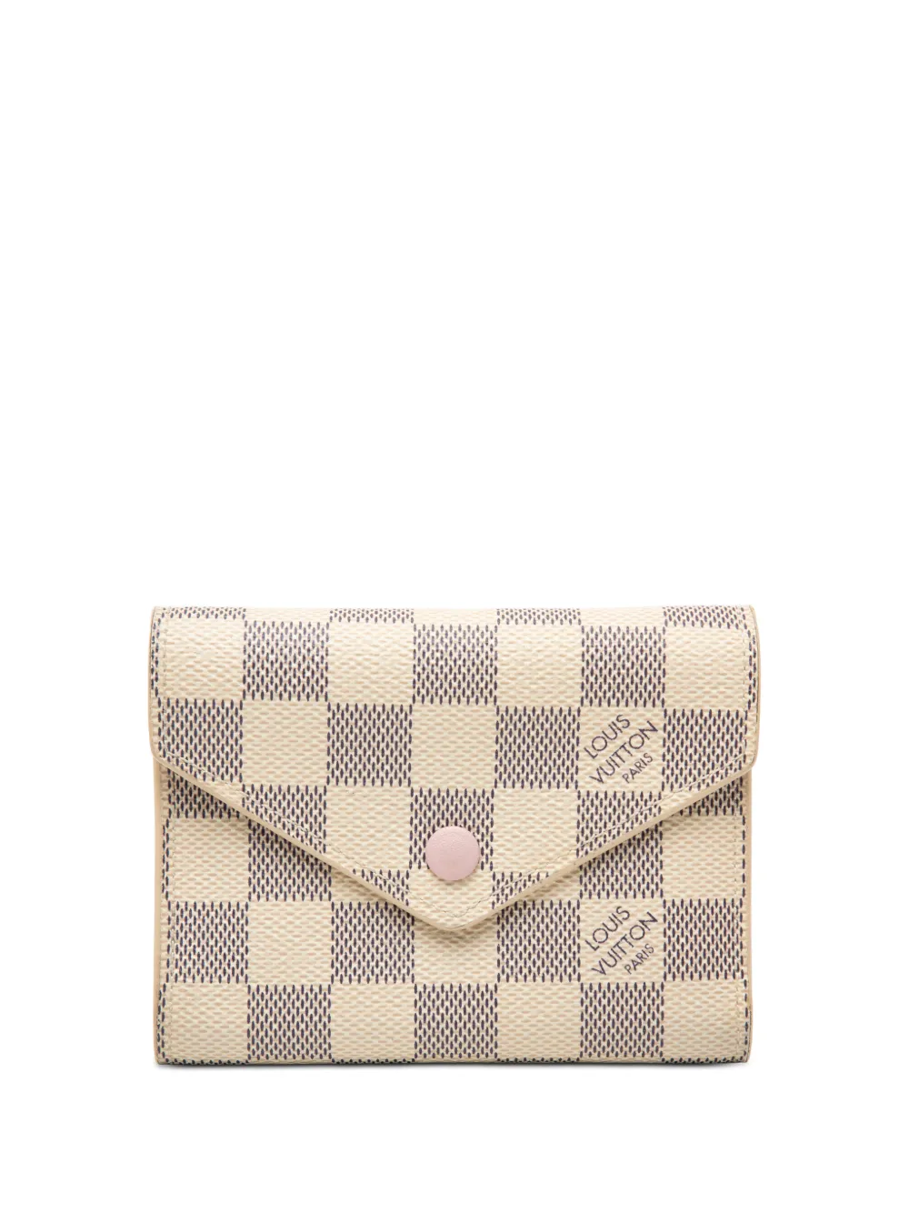 Louis Vuitton Pre-Owned 2020 Damier Azur Victorine small wallets - Bianco