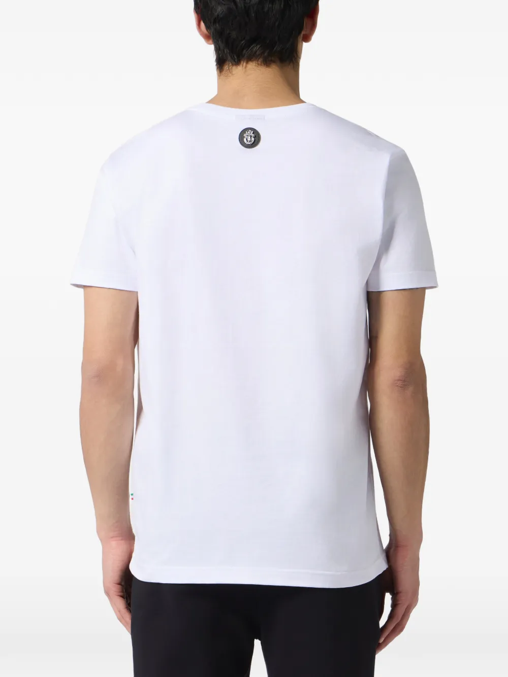 Billionaire T-shirt met ronde hals Wit