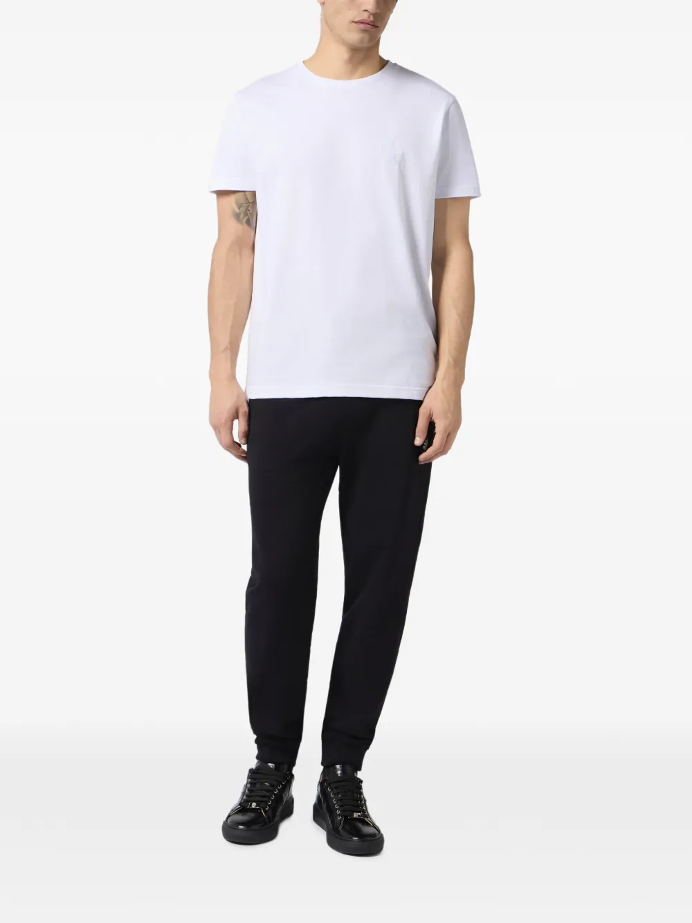 Billionaire T-shirt met ronde hals Wit