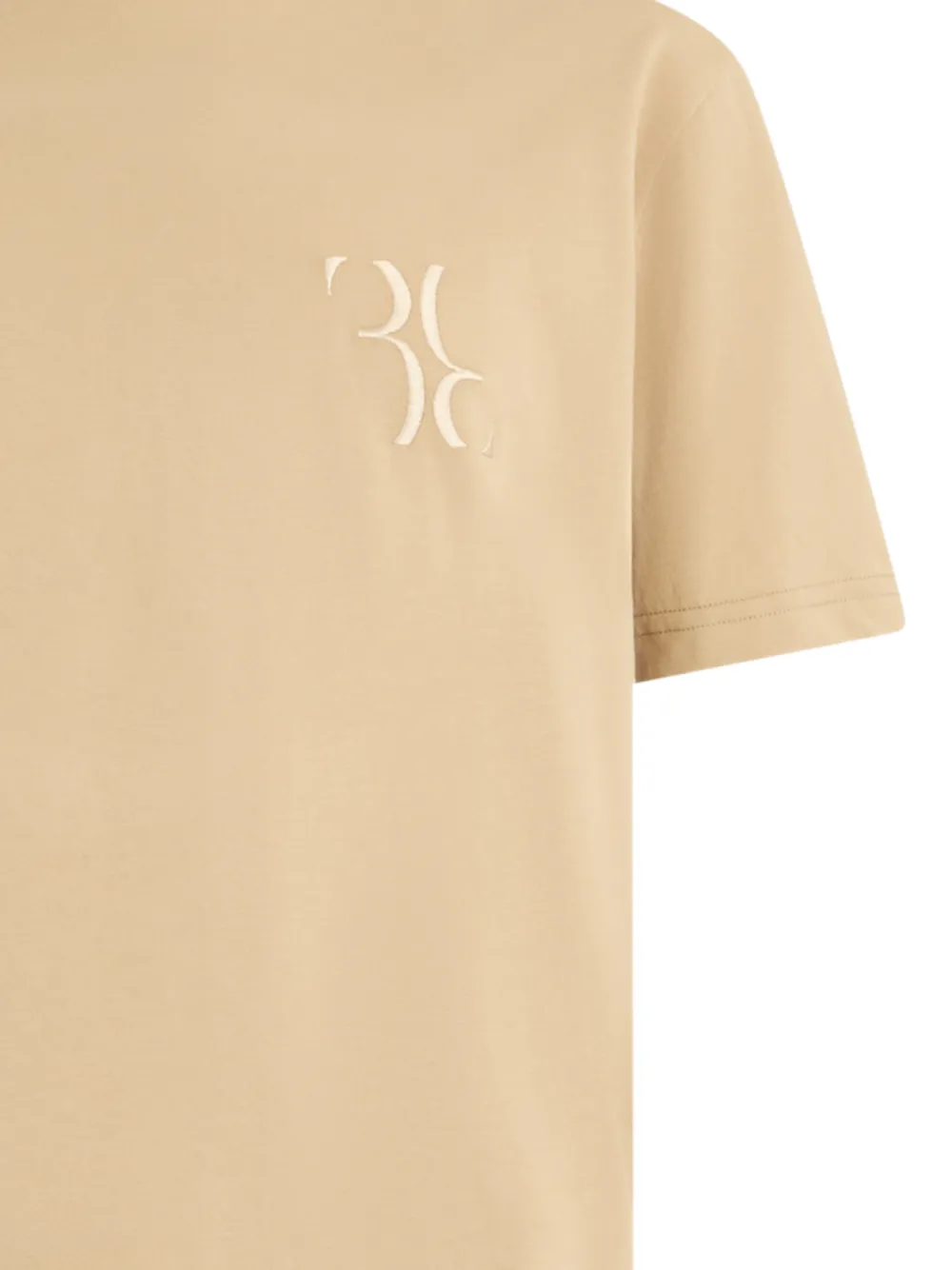 Billionaire T-shirt met ronde hals Beige