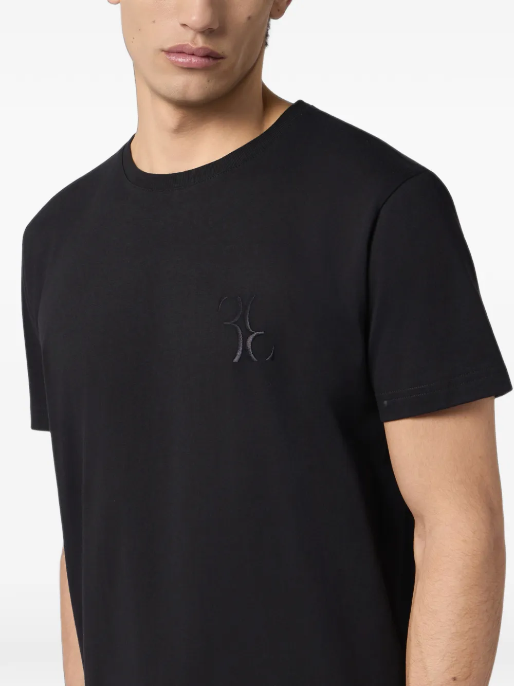 Billionaire T-shirt met logo Zwart