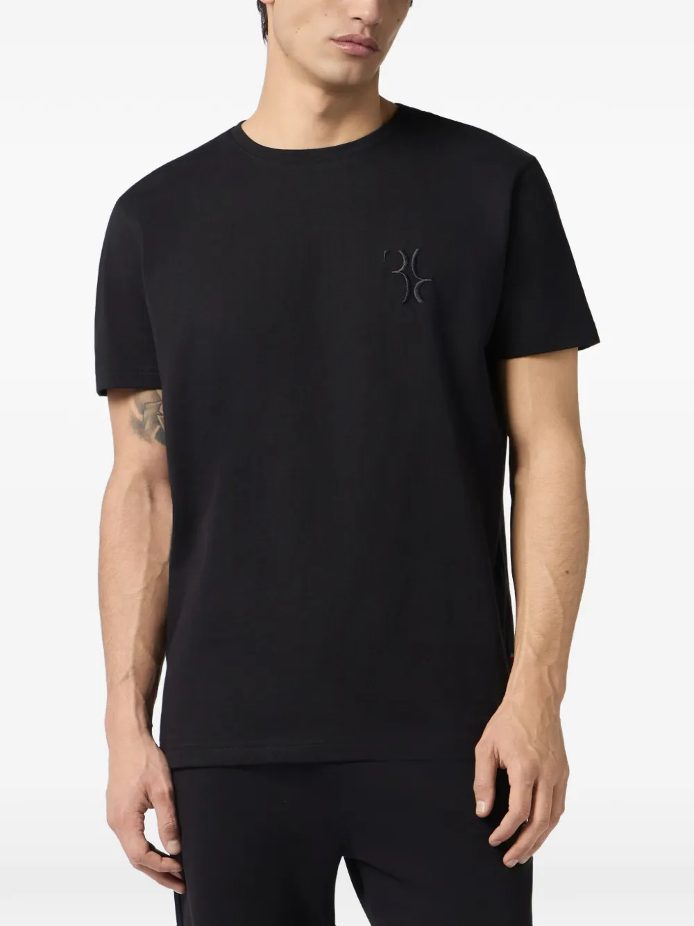 Billionaire T-shirt met logo Zwart