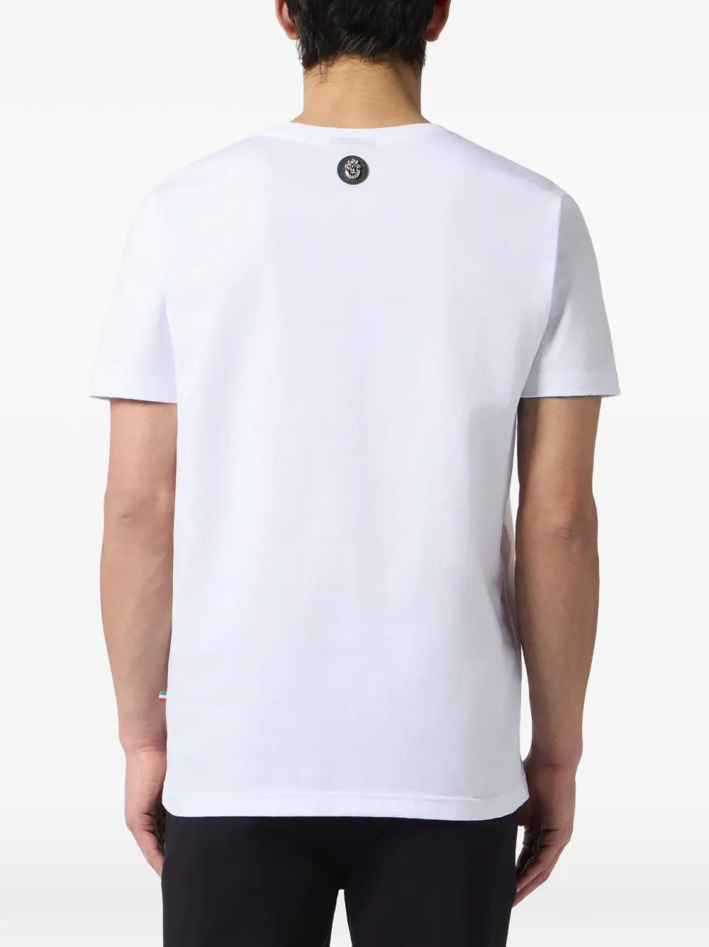 Billionaire T-shirt met ronde hals Wit