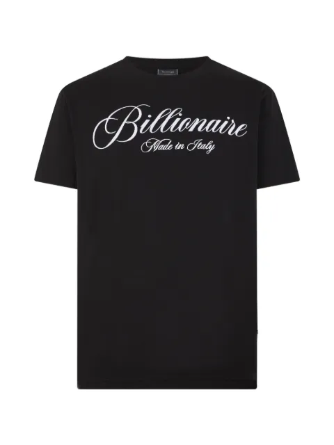 Billionaire Signature round-neck T-shirt