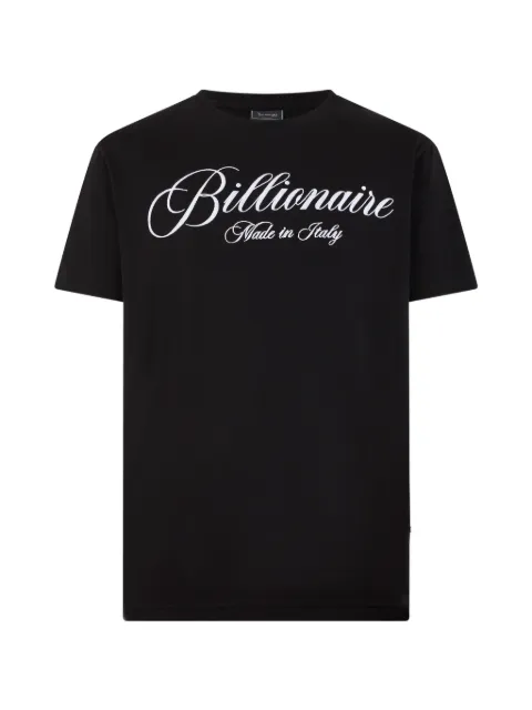 Billionaire Signature round-neck T-shirt