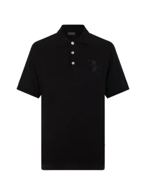 Ralph Lauren Purple Label short-sleeve Polo Shirt | Black | FARFETCH