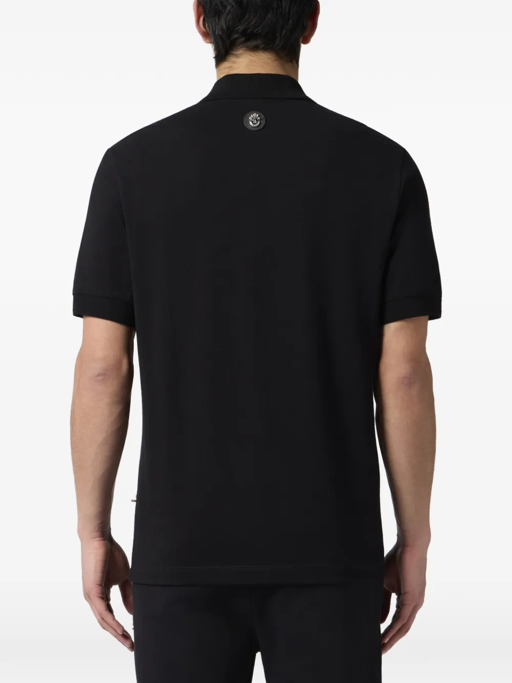Billionaire Poloshirt met korte mouwen Zwart