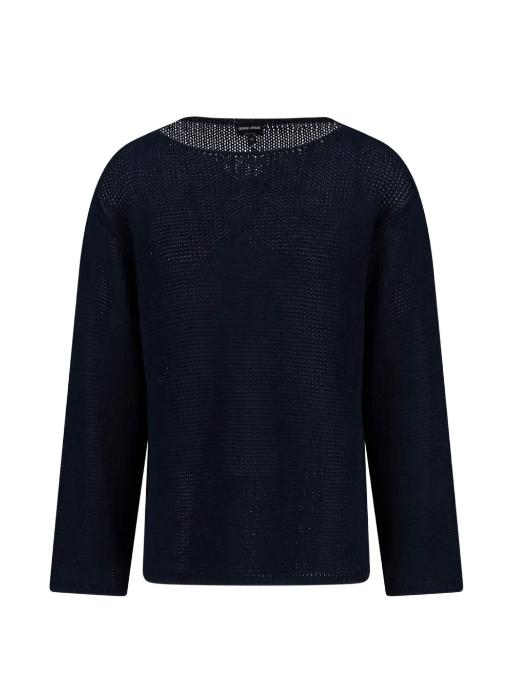 Giorgio Armani long-sleeves sweater - Blue