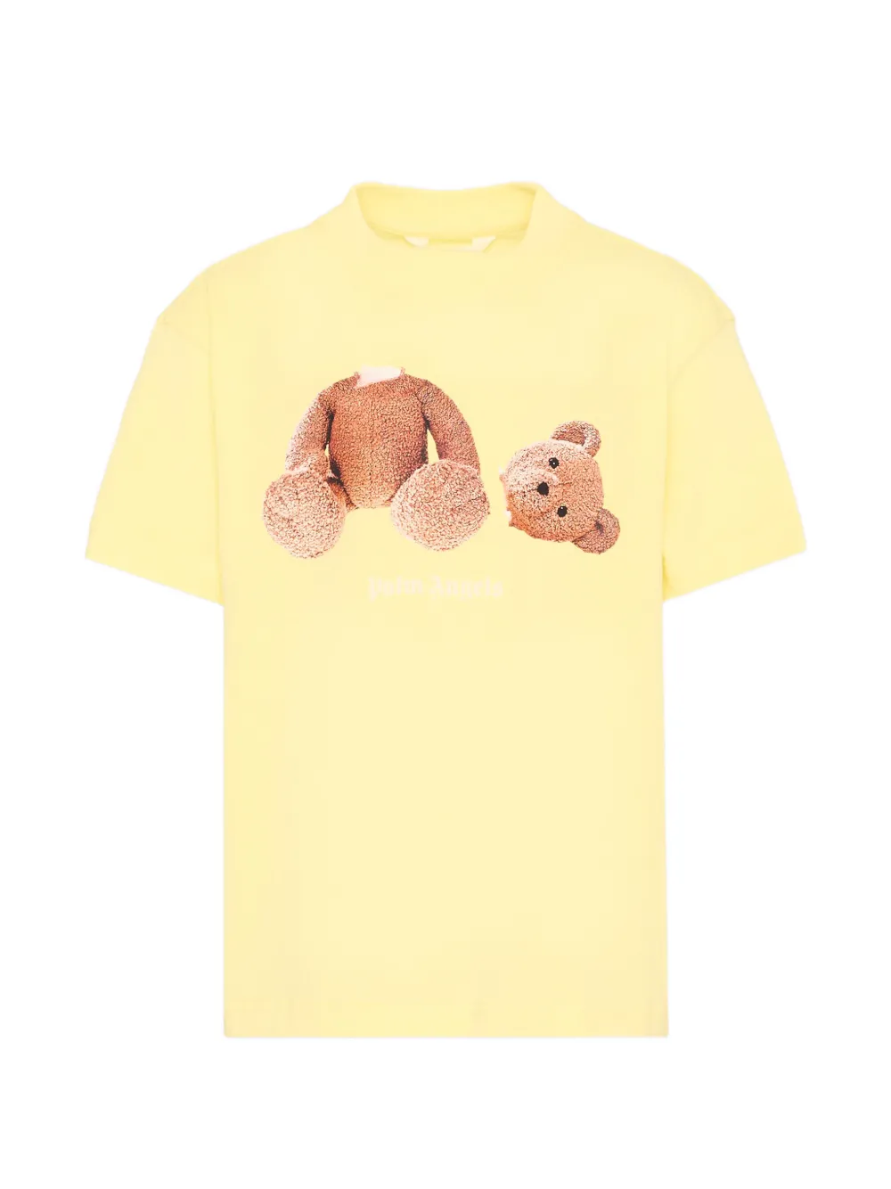 Palm Angels Kids short-sleeves graphic T-shirt - Giallo