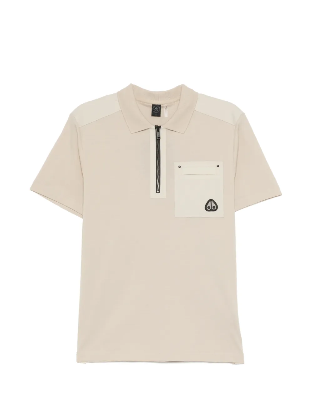 Moose Knuckles Dalon polo shirt - Toni neutri