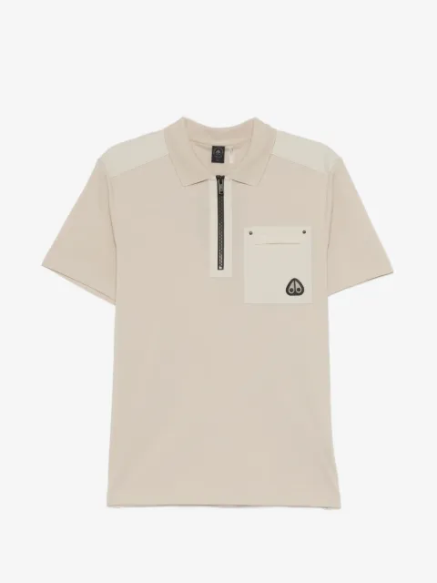 Moose Knuckles playera tipo polo Dalon