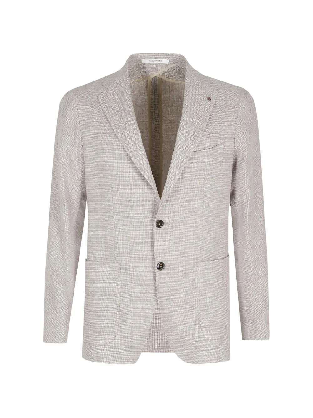 Tagliatore Montecarlo single-breasted jacket - Neutrals