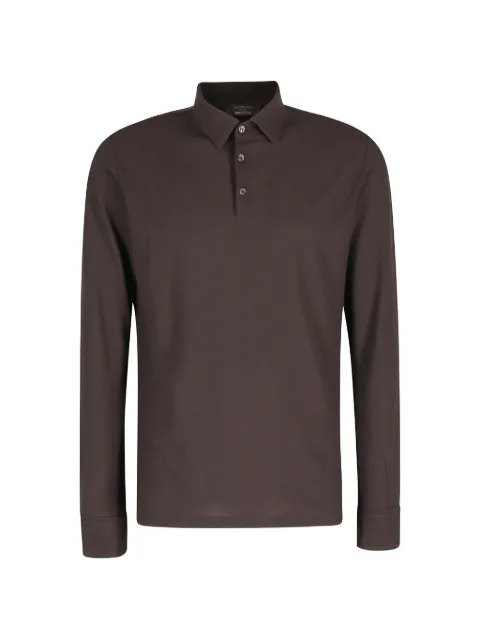 Zanone long sleeve polo shirt