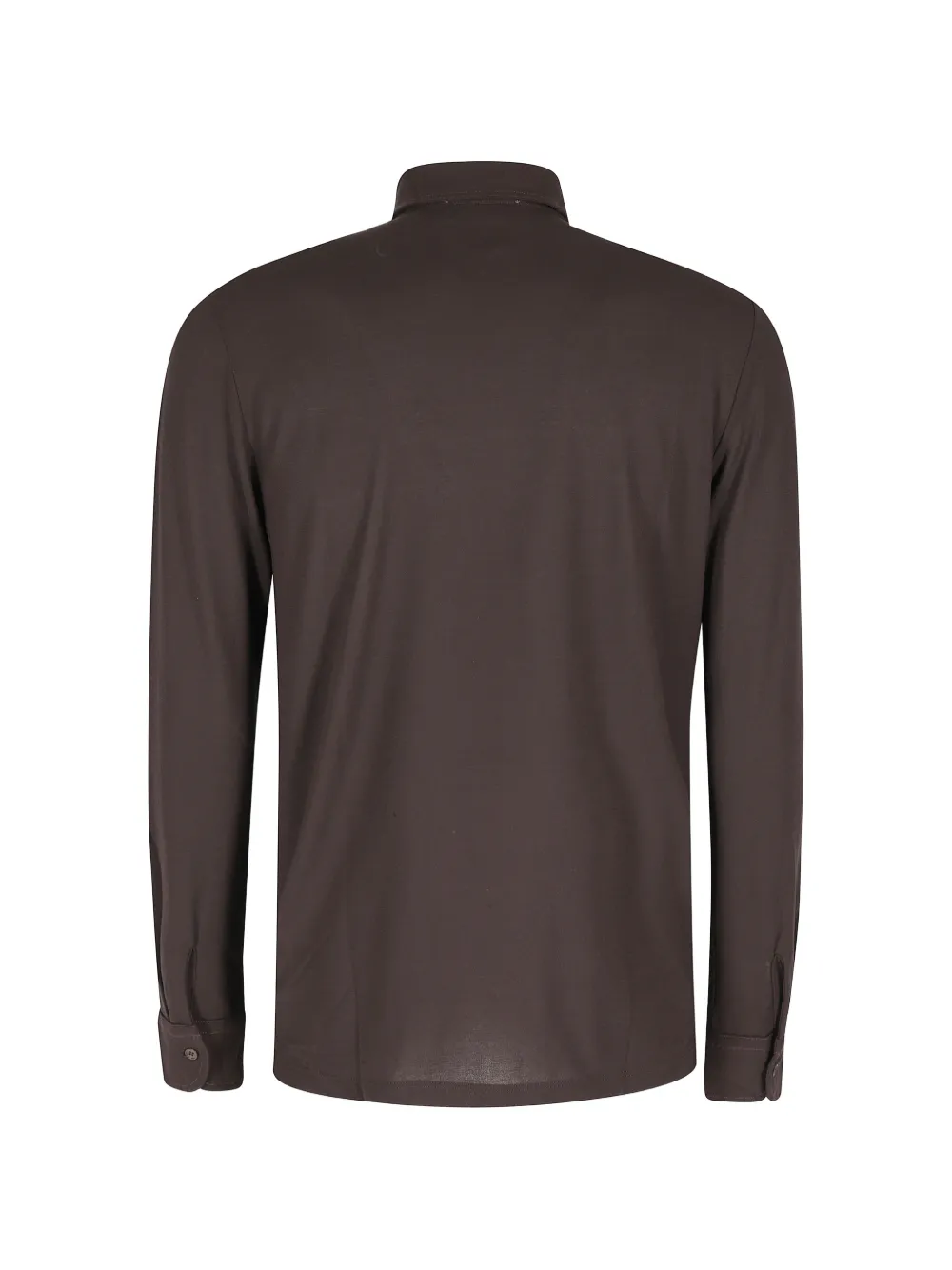 Zanone 긴소매 폴로 셔츠