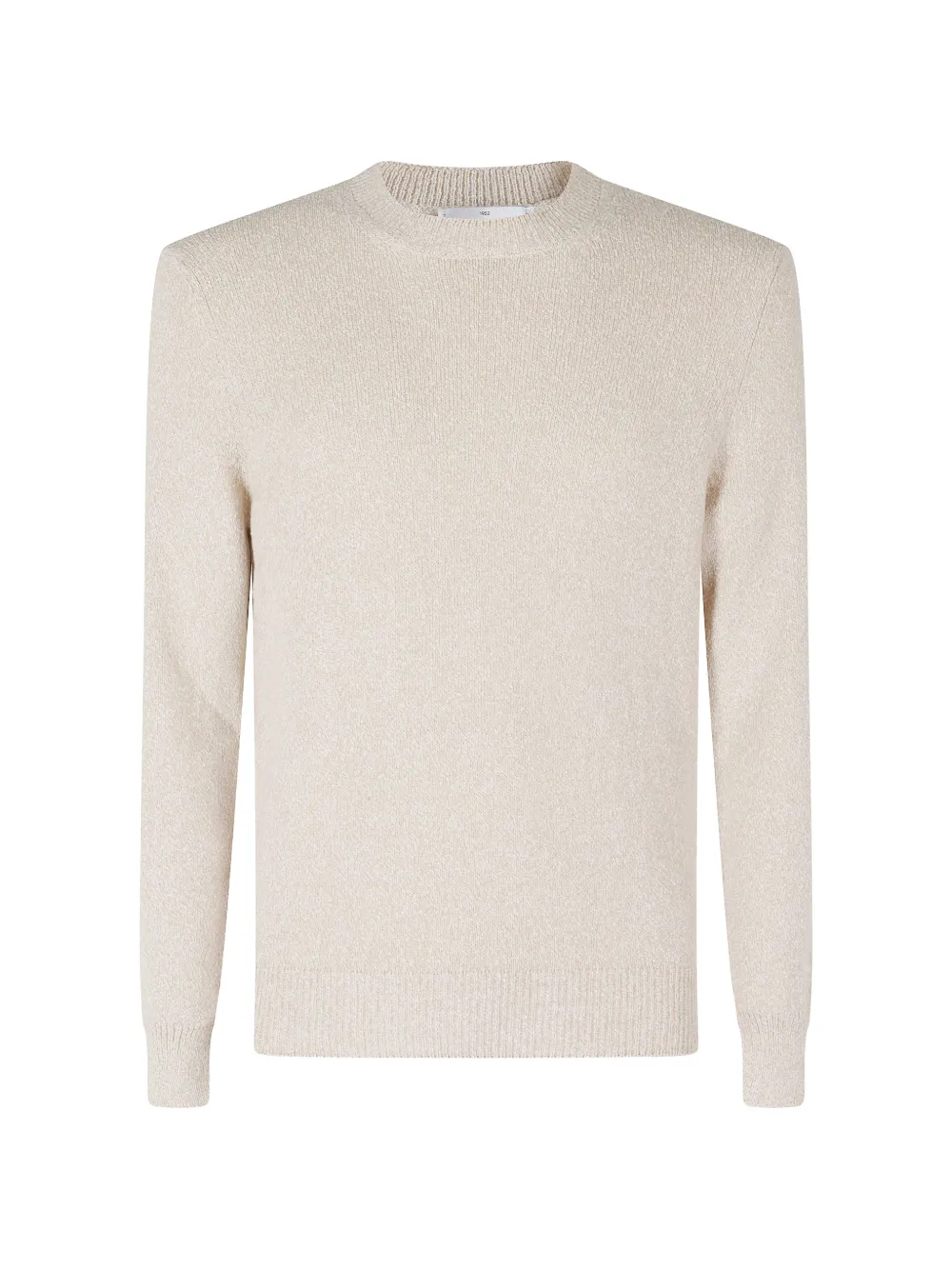 Gran Sasso crew-neck ribbed-trim sweater - Nude