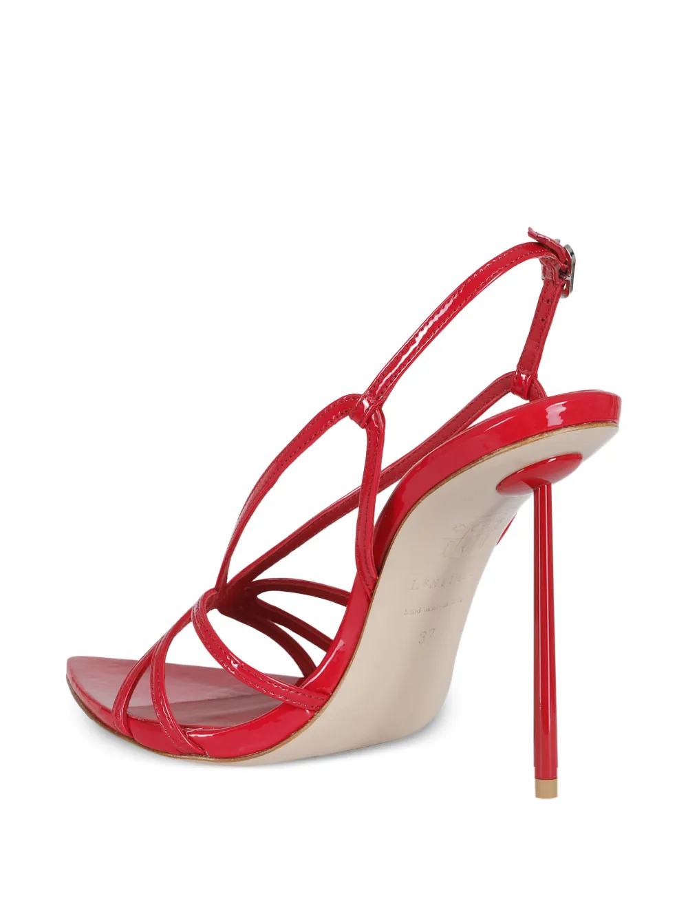 Le Silla Sandalen met bandjes Rood