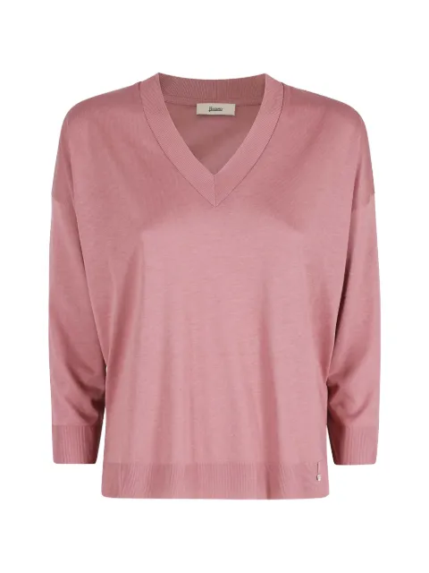 Herno V-neck sweater