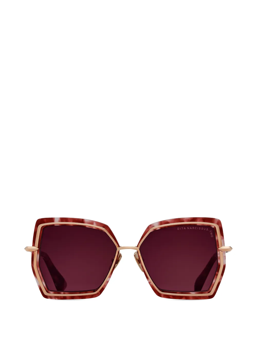 Dita Eyewear geometric-shape sunglasses - Rosso