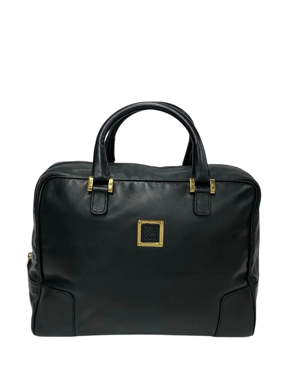 Loewe Pre-Owned 2000-2025 Leather Amazona 32 handbag - Nero