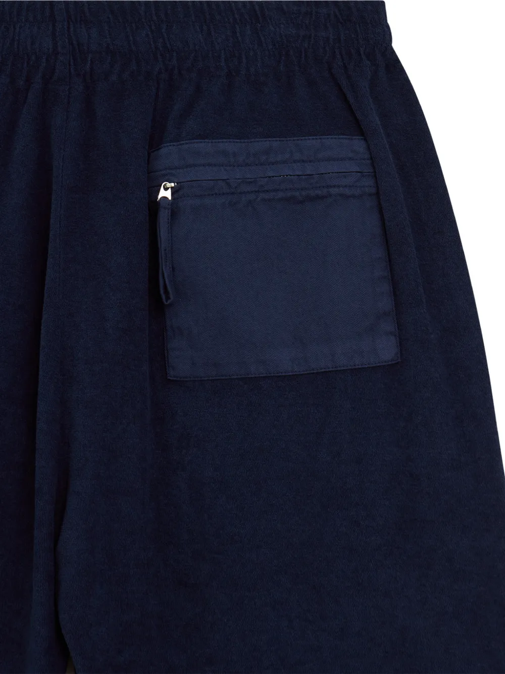 ASPESI Shorts met rits en zak Blauw