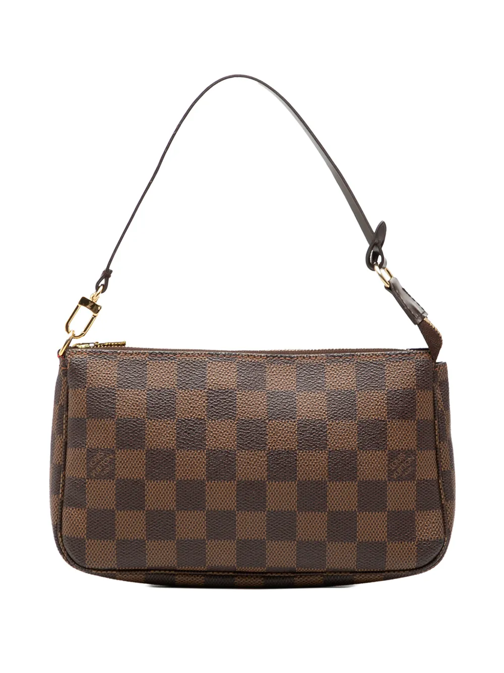 Louis Vuitton Pre-Owned 2007 Damier Ebene Pochette Accessoires shoulder bag - Brown