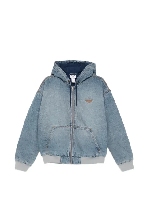 adidas hooded zip jacket 