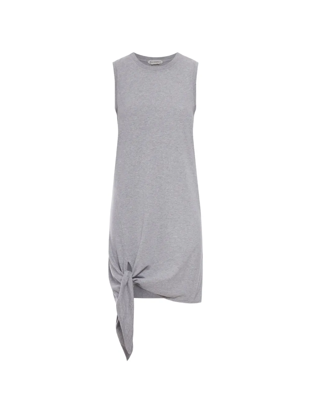 JW Anderson knotted hem dress - Grau