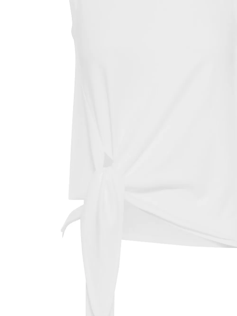 JW Anderson Katoenen tanktop met geknoopt detail Wit