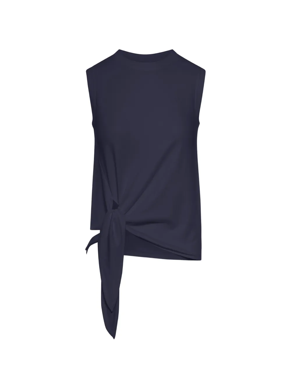 JW Anderson knotted hem tank top - Blau
