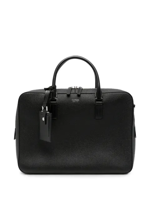 TOM FORD Elliot grained-leather briefcase