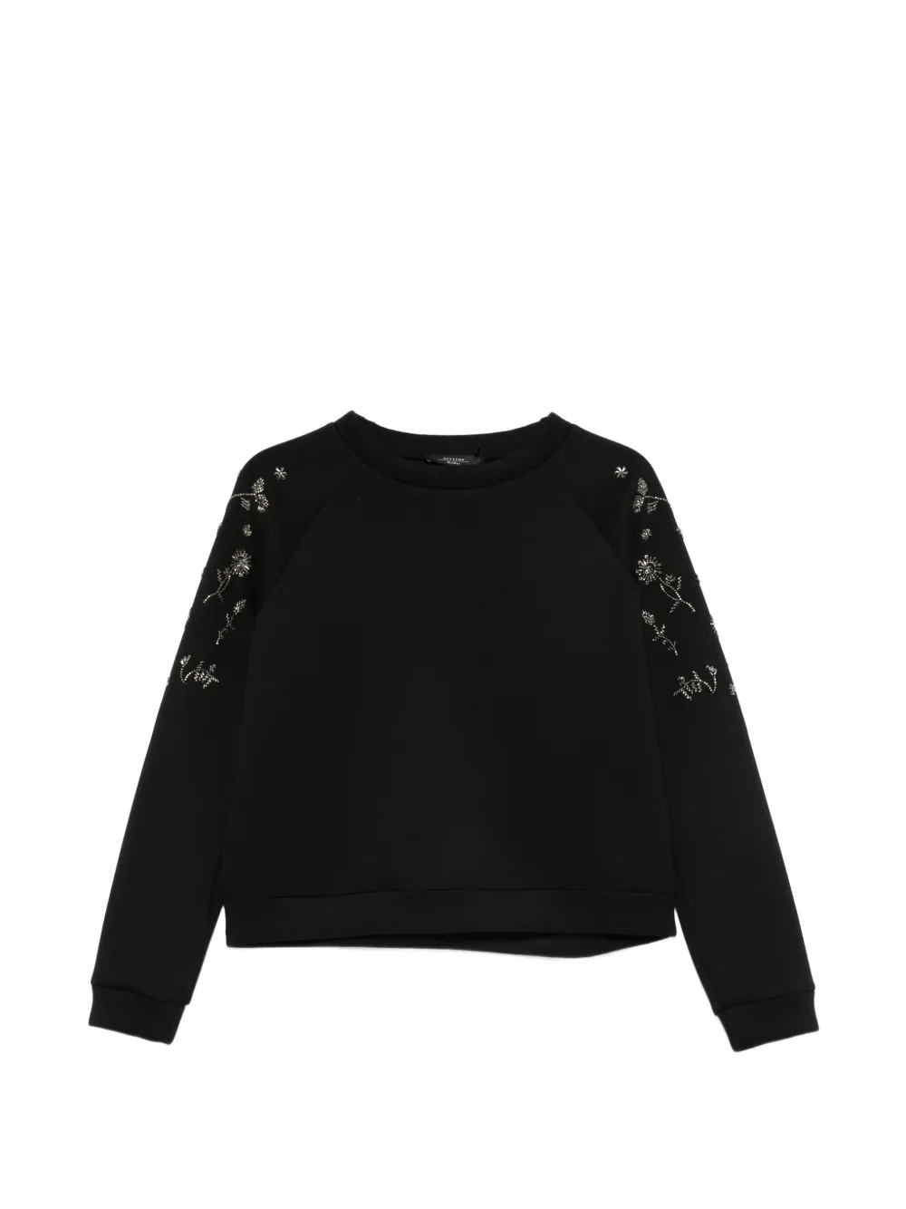 Weekend Max Mara embellished sweatshirt - Nero