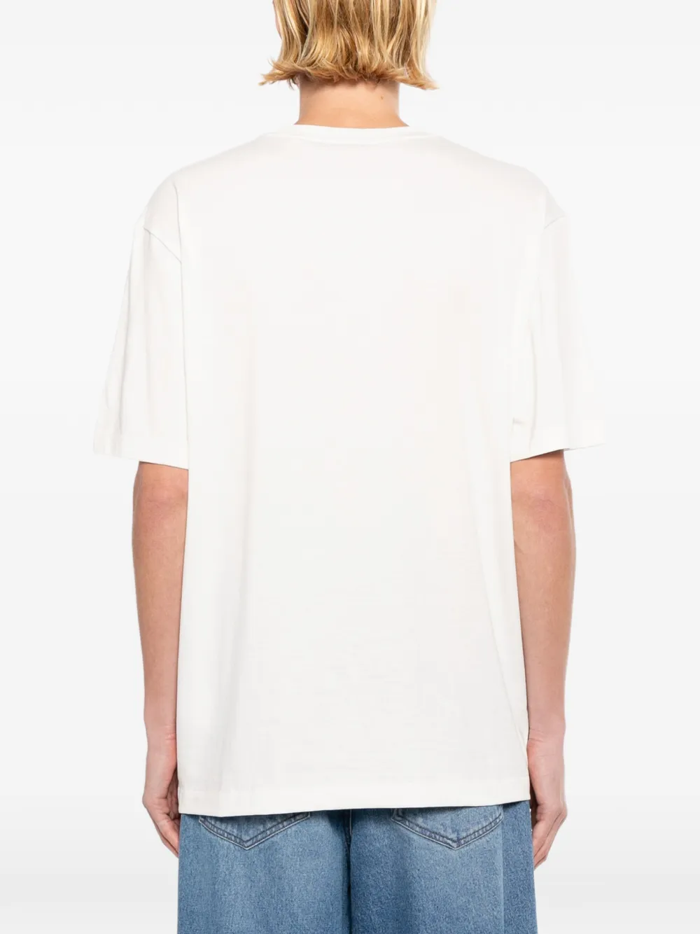 HUGO Damoru Graphic T-shirt Wit