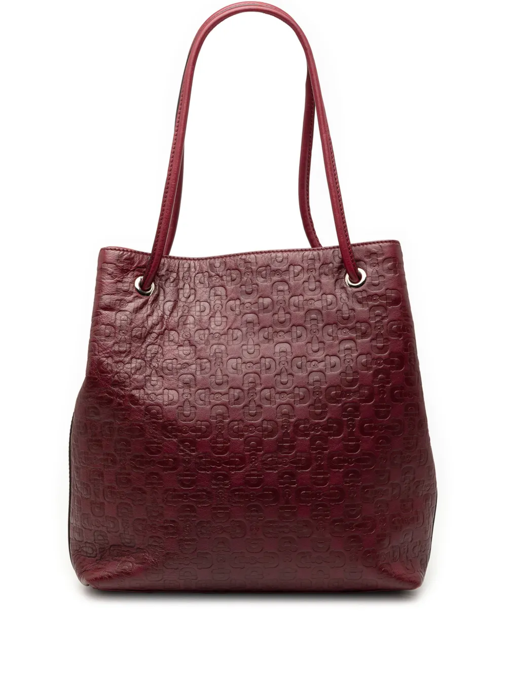 Gucci Pre-Owned 2016-2025 Horsebit Leather Gifford tote bag - Rosso