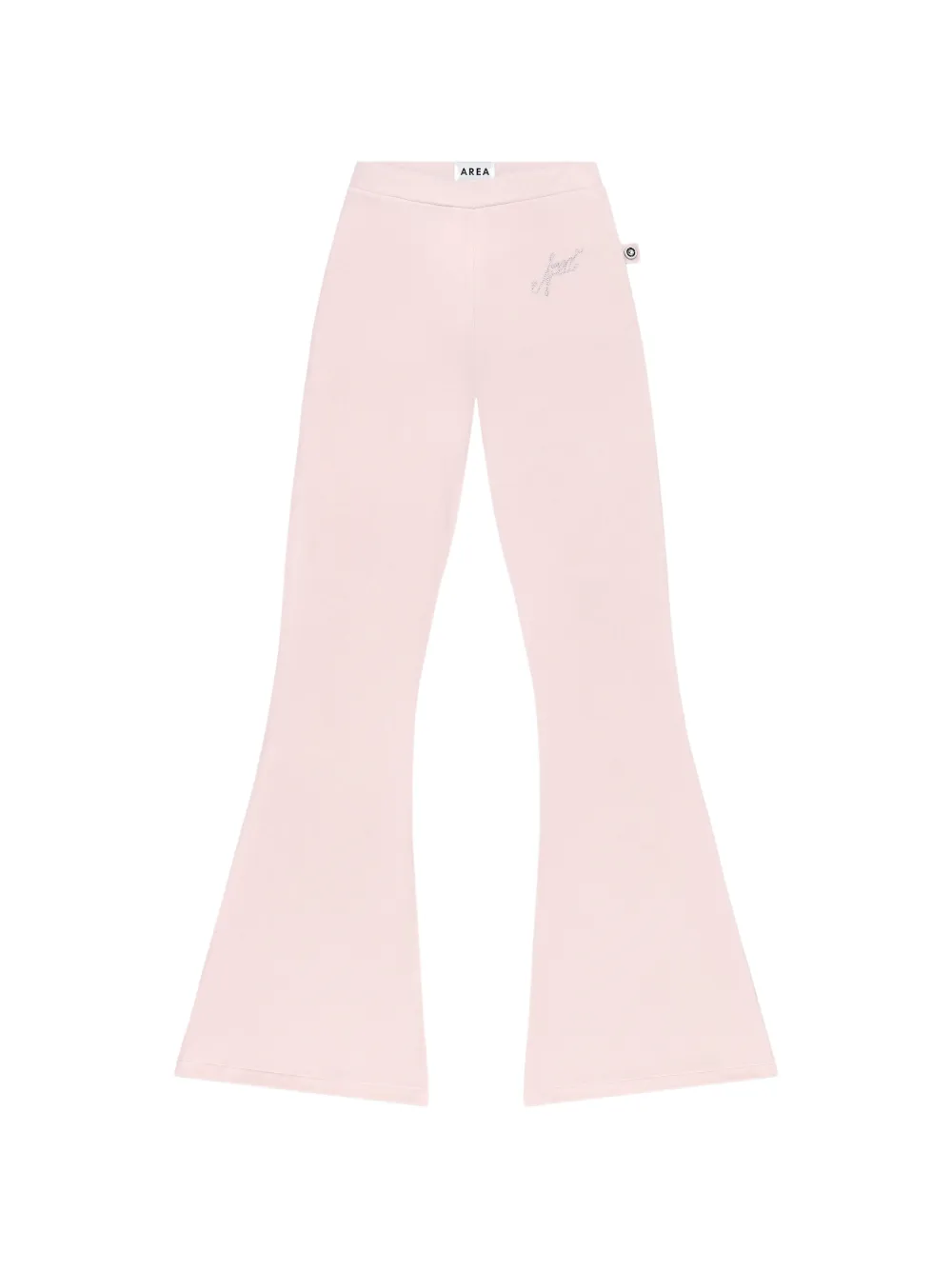 AREA crystal-embellished track pants - Rosa