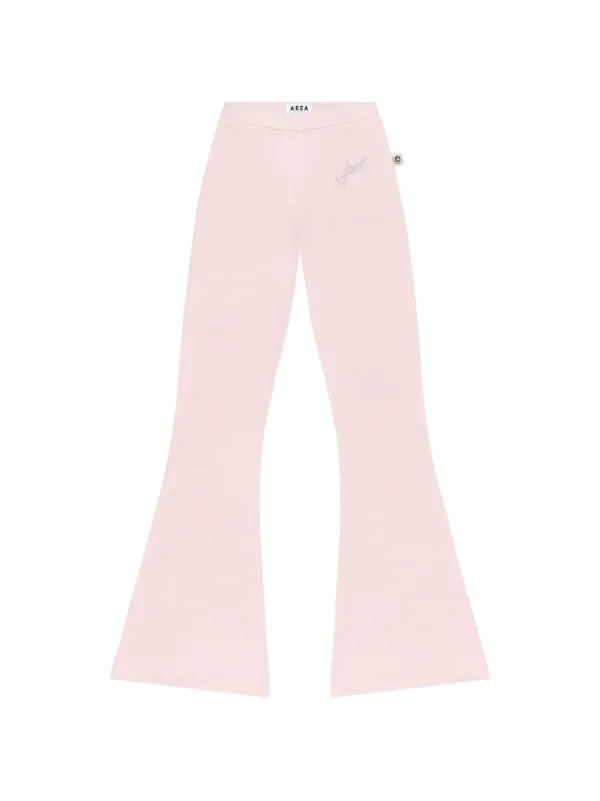 Area Crystal-embellished Track Pants in Pink