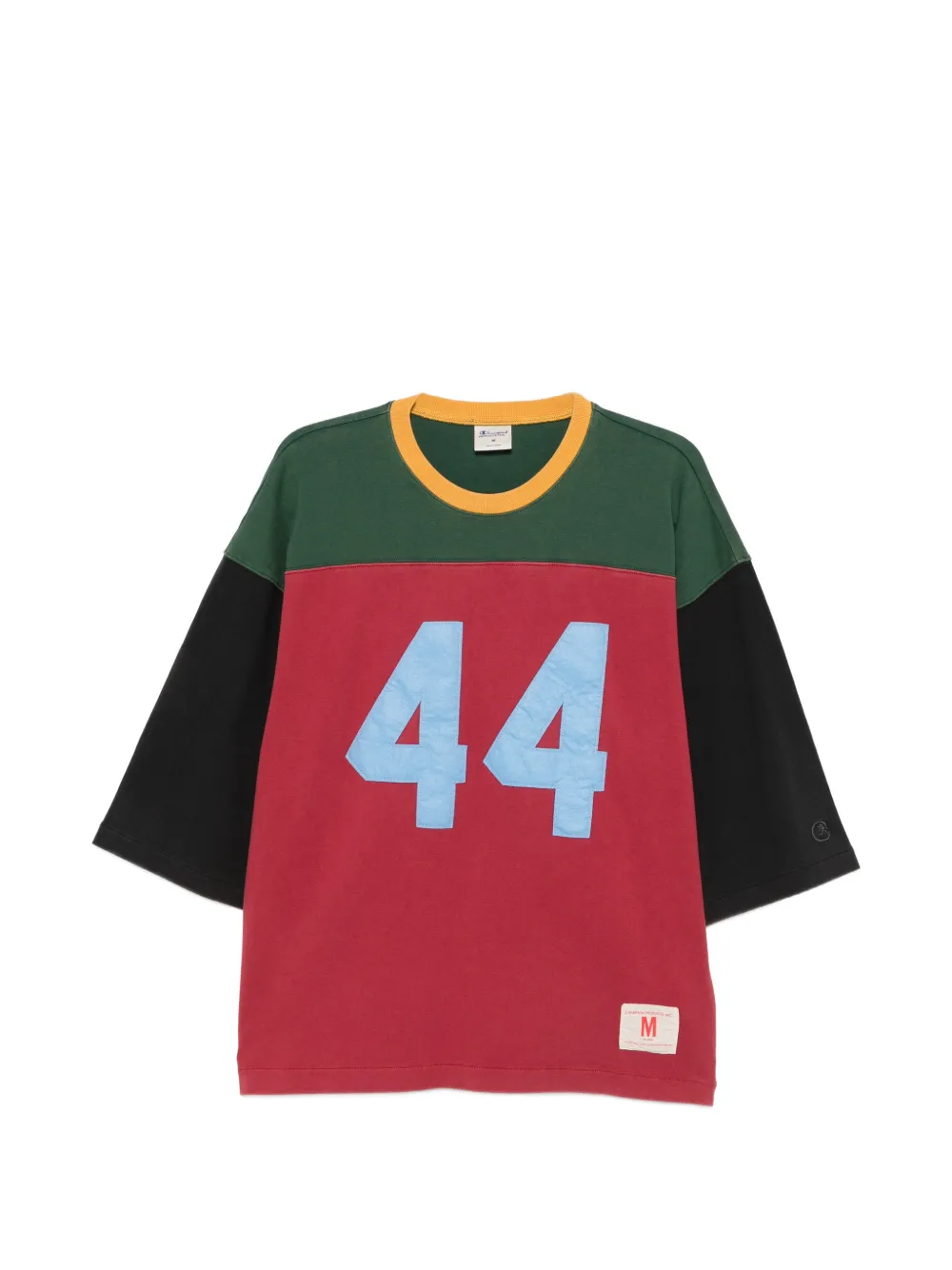 Champion colour-block T-shirt - Rosso