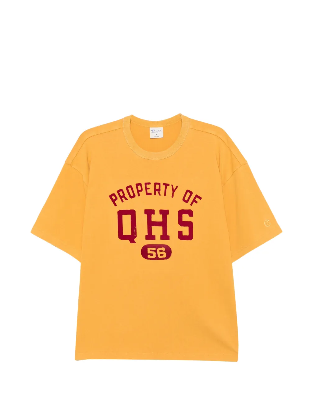 Champion logo-detail T-shirt - Giallo