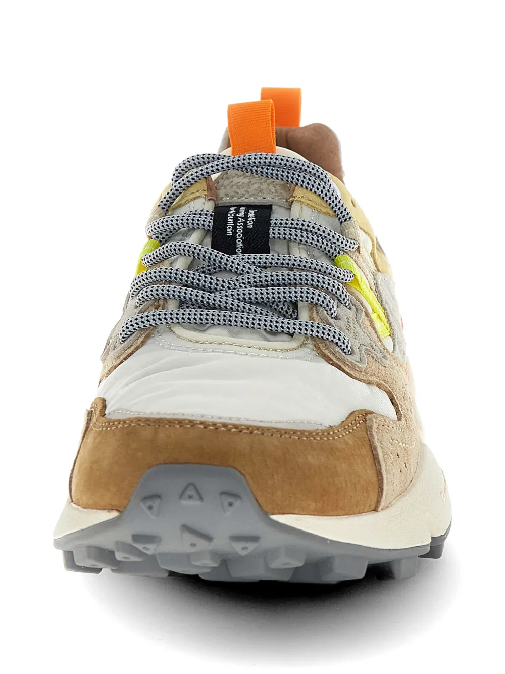 FLOWER MOUNTAIN Nubuck leren sneakers Beige