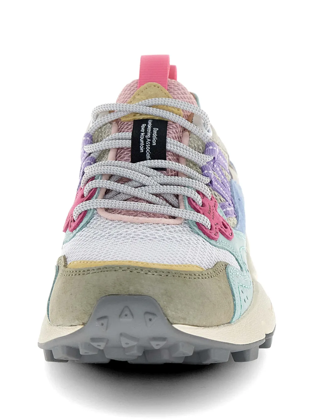 FLOWER MOUNTAIN Nubuck leren sneakers Wit