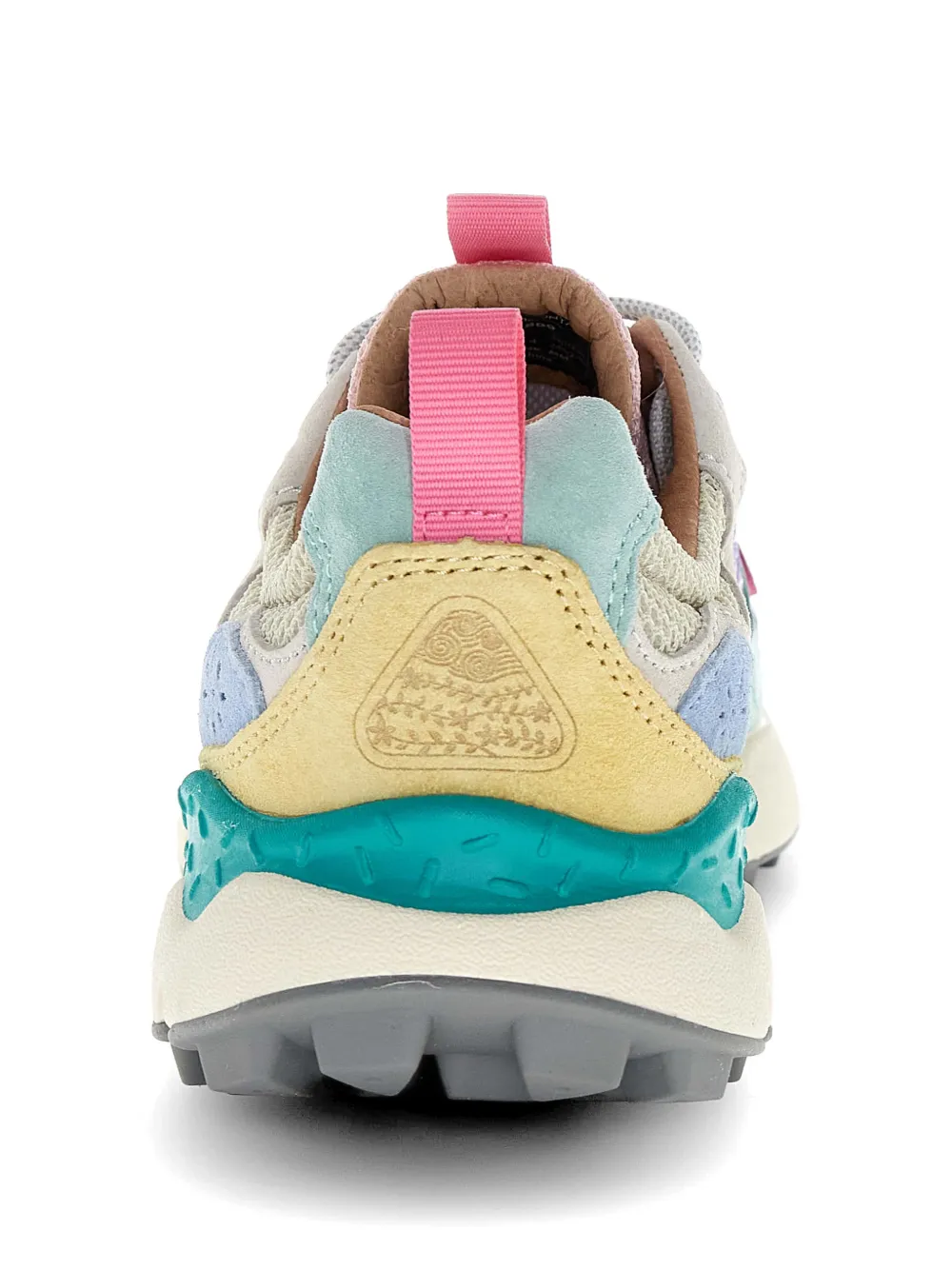 FLOWER MOUNTAIN Nubuck leren sneakers Wit