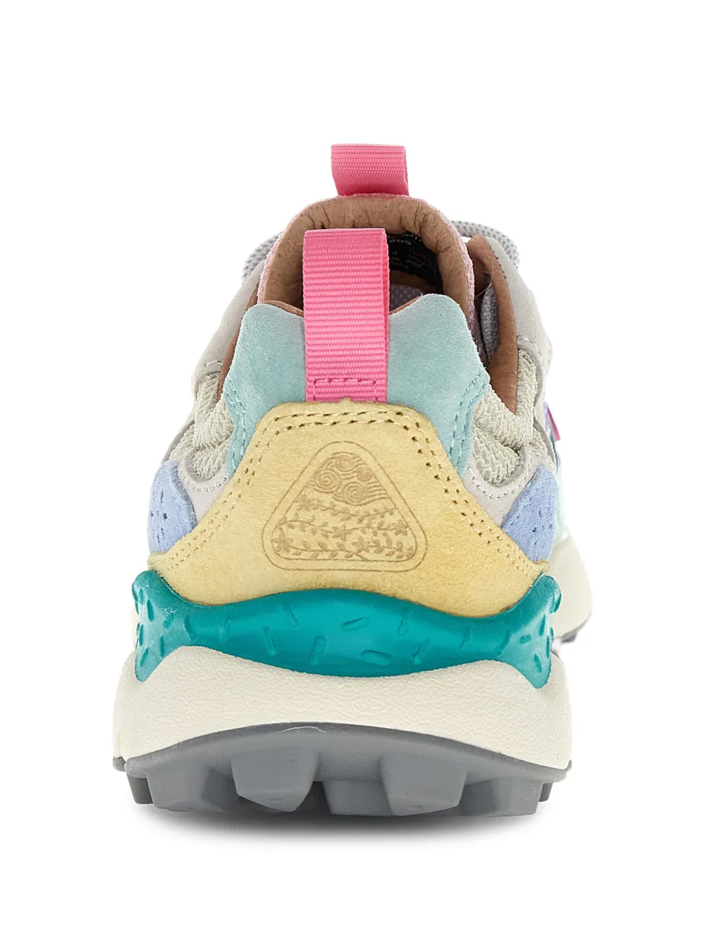  Flower Mountain Nubuck Leather Sneakers - White 