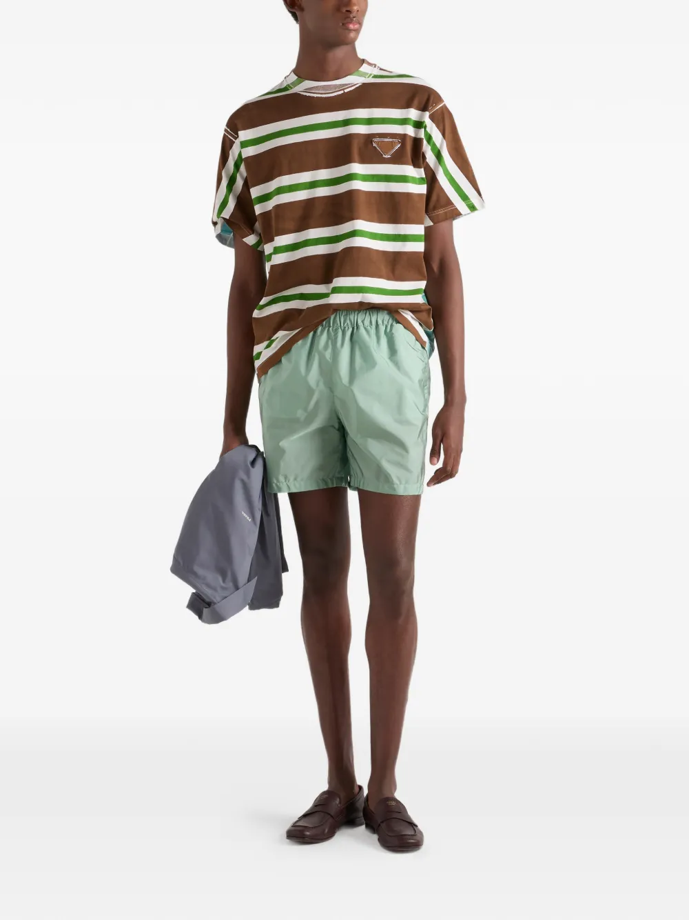  Prada Bañador Re-nylon - Verde 