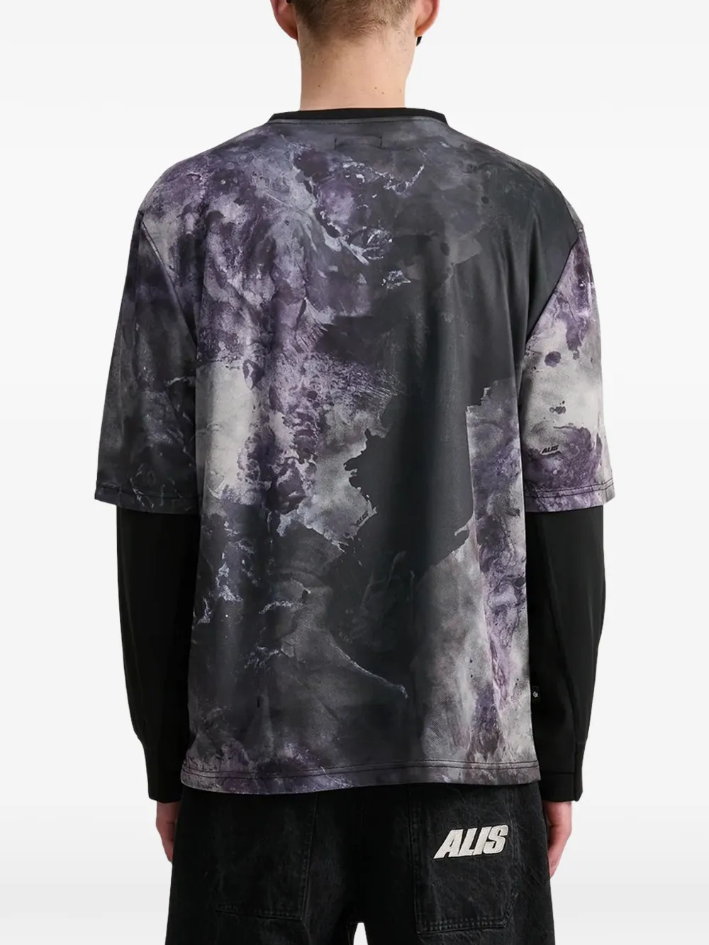  Alis Layered Sweatshirt - Grey 
