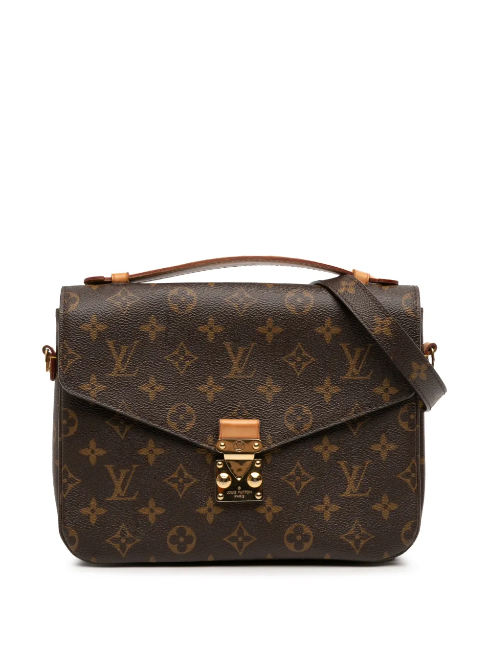 Louis Vuitton Pre-Owned 2016 Monogram Pochette Metis satchel - Marrone