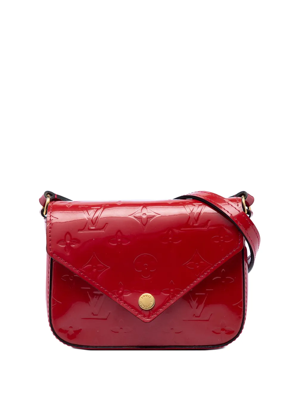 Louis Vuitton Pre-Owned 2000-2026 Monogram Vernis Mini Sac Lucie crossbody bag - Rosso