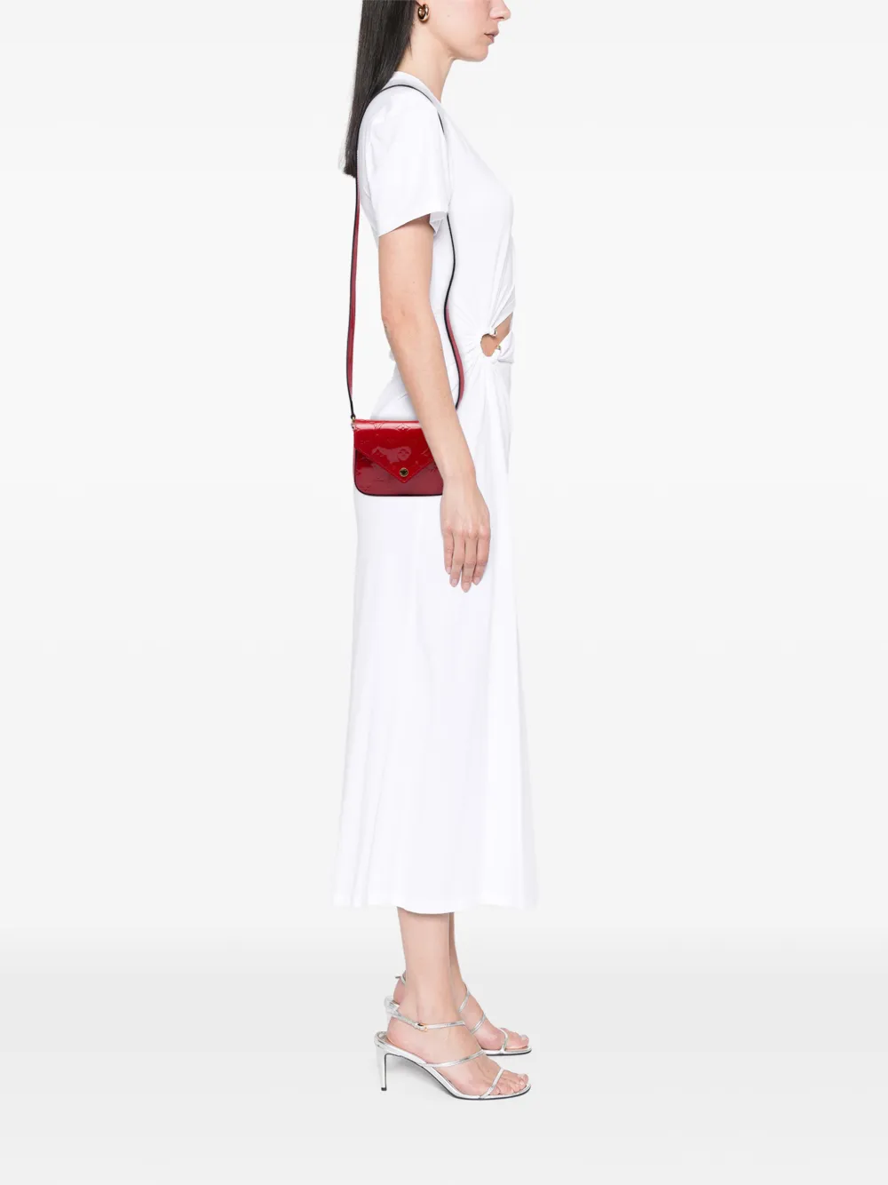 2000-2026 Monogram Vernis Mini Sac Lucie Crossbody Bag