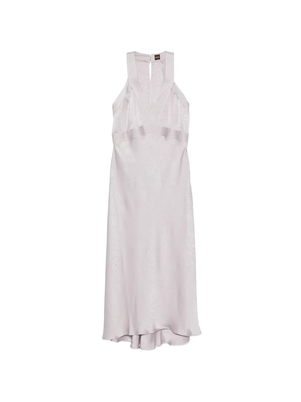 BOSS halterneck midi dress - Violett