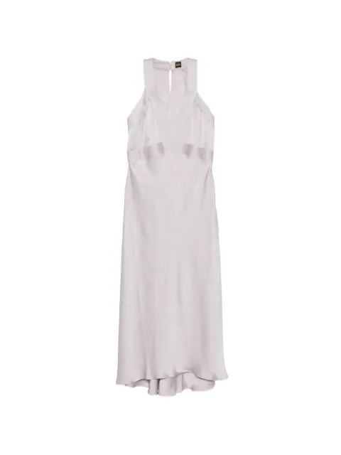 BOSS vestido midi con cuello halter